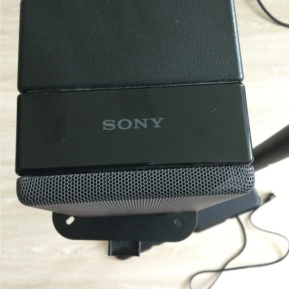 Sony Black Portable Bluetooth Speaker with Mesh Grill
